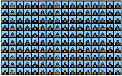 simulation: Mexican Wave simulation: Mexican Wave