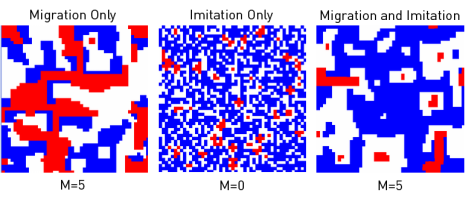(F) P11=P22=P12=1, P21=-1.